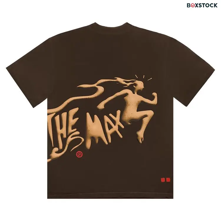 Cactus Jack by Travis Scott 2 The Max Tee 'Brown' Spring/Summer 2022