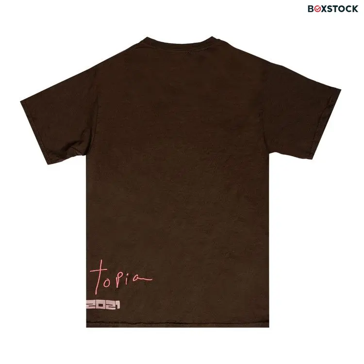 Cactus Jack by Travis Scott All Seeing Hands Tee 'Brown'
