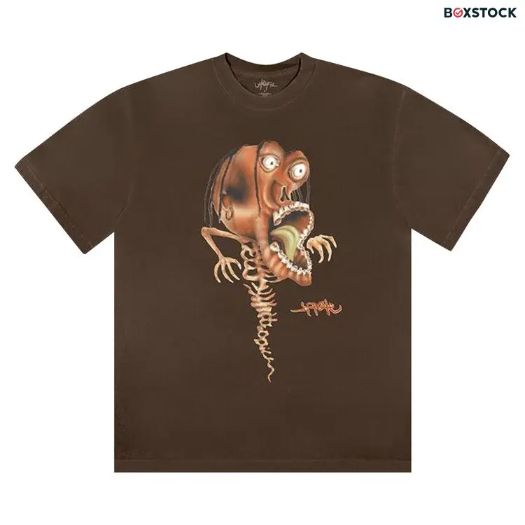 Cactus Jack by Travis Scott Annihilator Tee 'Brown' Fall/Winter 2023