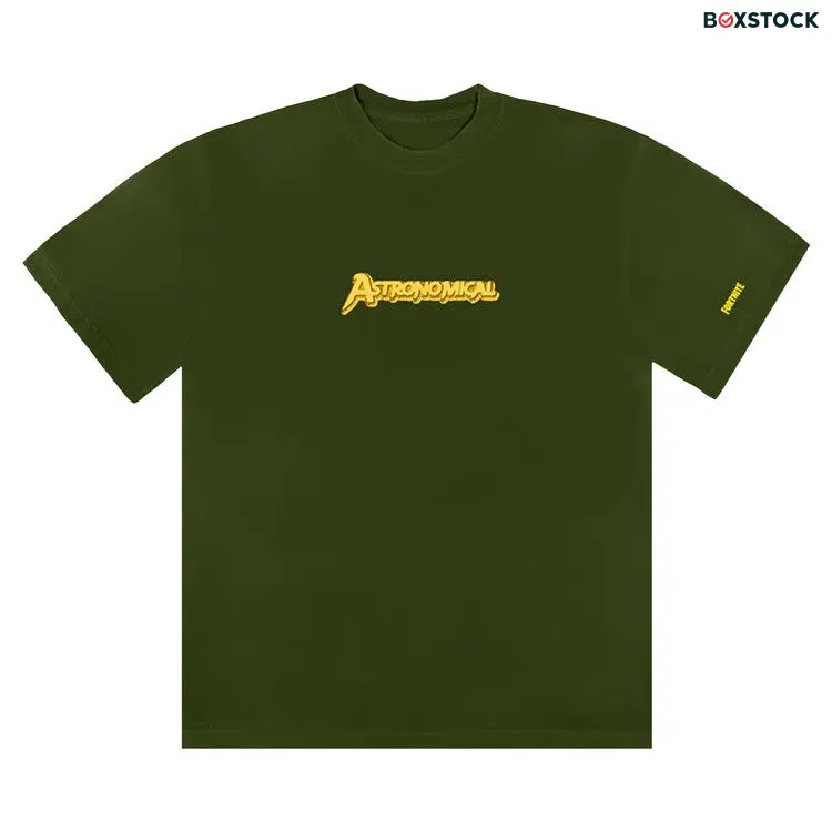 Cactus Jack by Travis Scott Astro Cyclone T-Shirt 'Green' Spring/Summer 2020