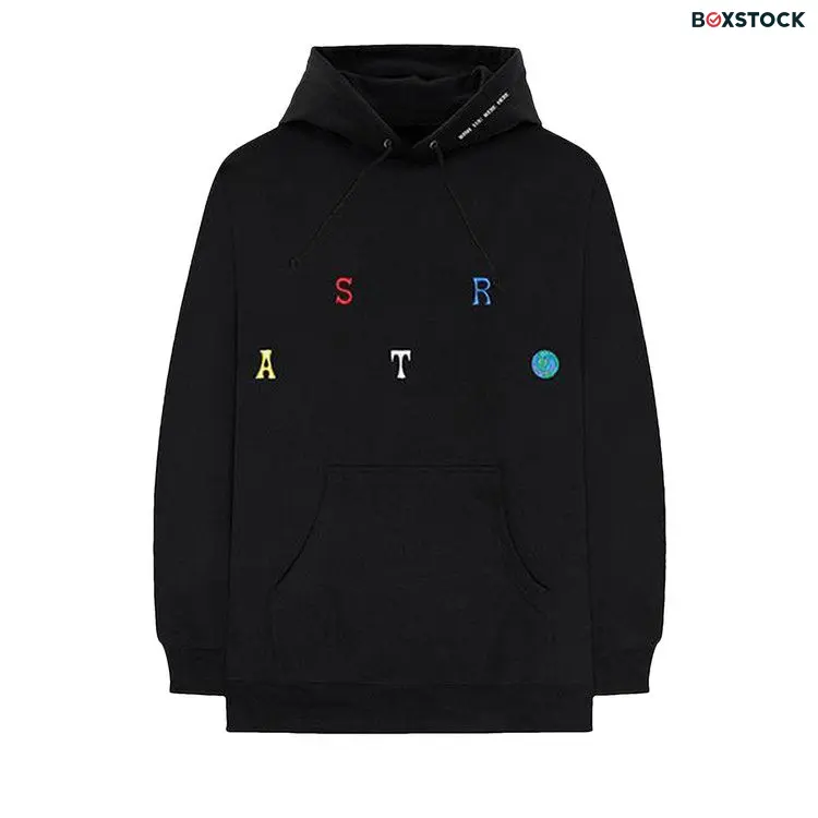 Cactus Jack by Travis Scott Astroworld Festival Hoodie 'Black' Fall/Winter 2018