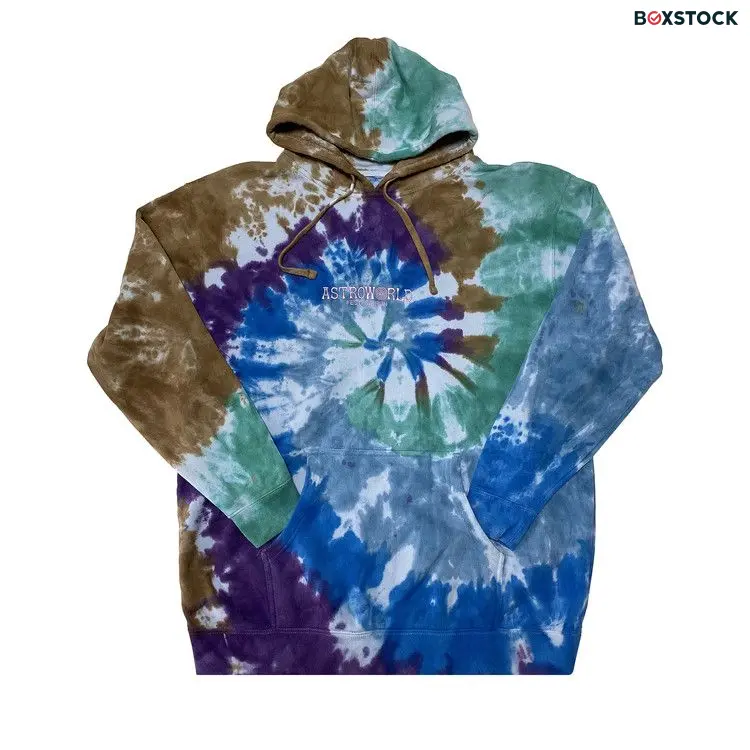 Cactus Jack by Travis Scott Astroworld Festival Run Hoodie 'Tie-Dye' Multi-Color Spring/Summer 2019