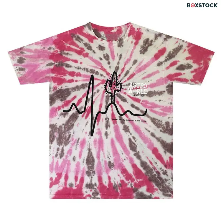 Cactus Jack by Travis Scott Astroworld Something In The Water Exclusive T-Shirt 'Tie-Dye' Multi-Color Spring/Summer 2019