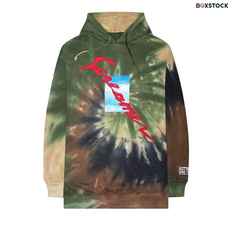 Cactus Jack by Travis Scott Astroworld x DSM NY Screamer Hoodie 'Tie-Dye' Multi-Color Spring/Summer 2019