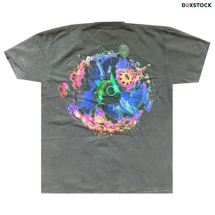 Cactus Jack by Travis Scott Back Bling T-Shirt 'Graphite' Grey Spring/Summer 2020
