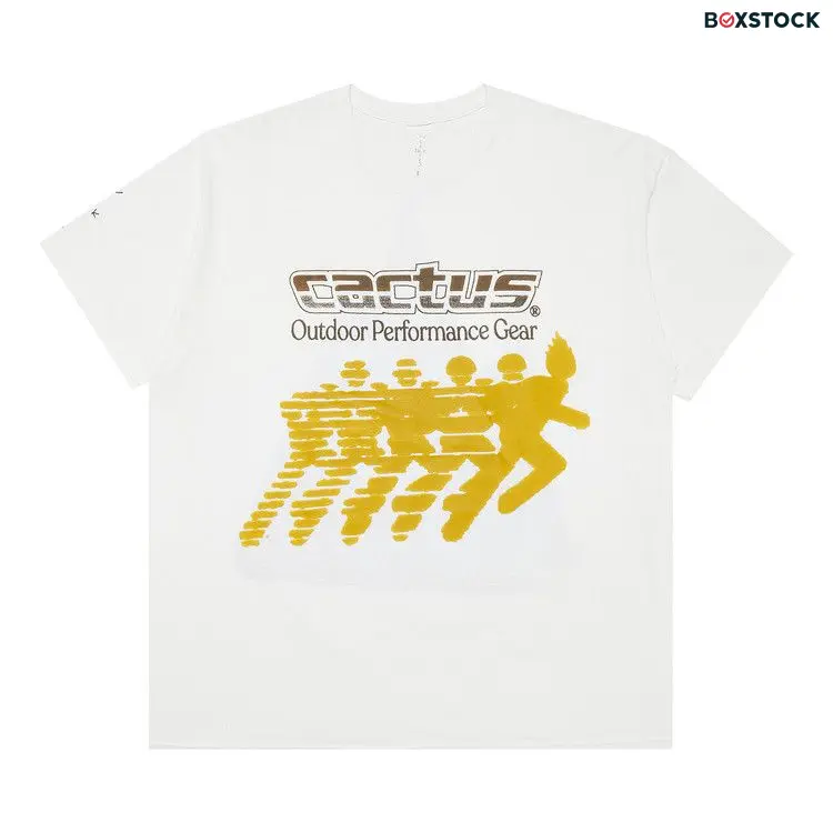 Cactus Jack by Travis Scott Cactus Performance T-Shirt 'White' Spring/Summer 2020