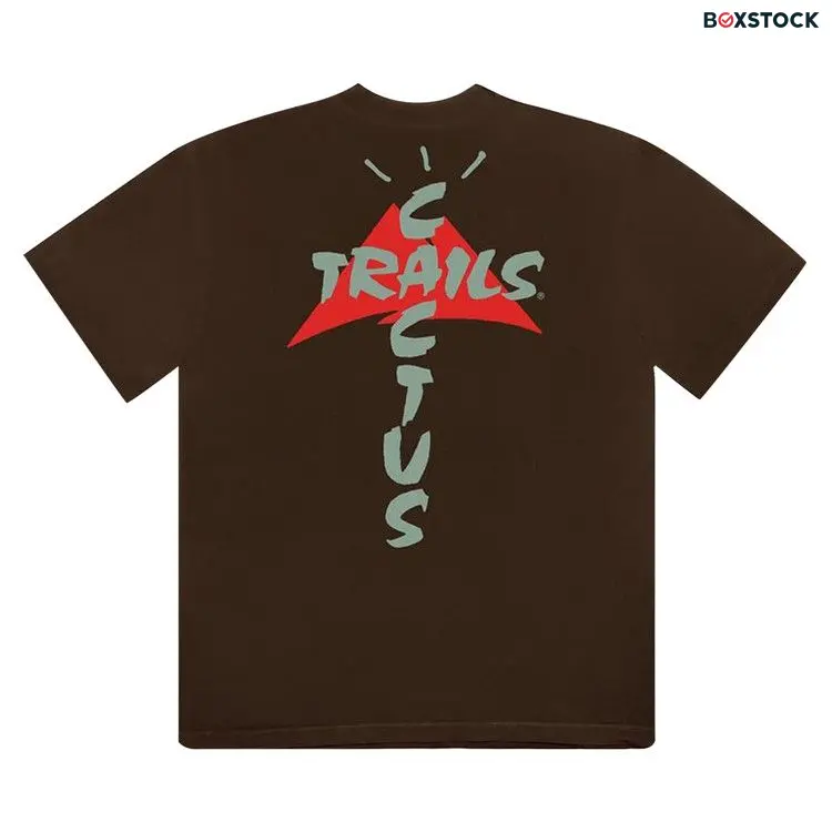 Cactus Jack by Travis Scott Cactus Trails Assn T-Shirt 'Brown' Spring/Summer 2020