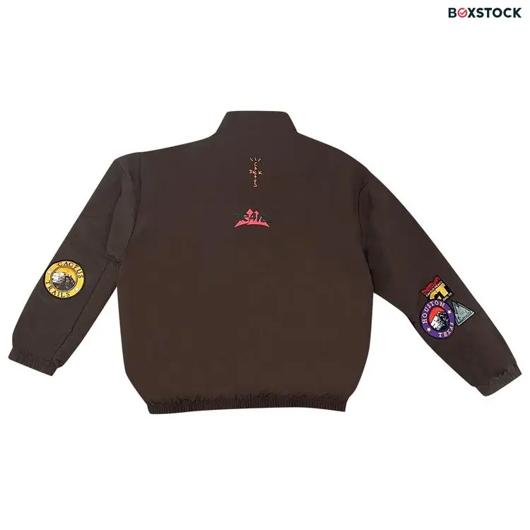 Cactus Jack by Travis Scott Cactus Trails Half-Zip Windbreaker 'Brown' Spring/Summer 2020