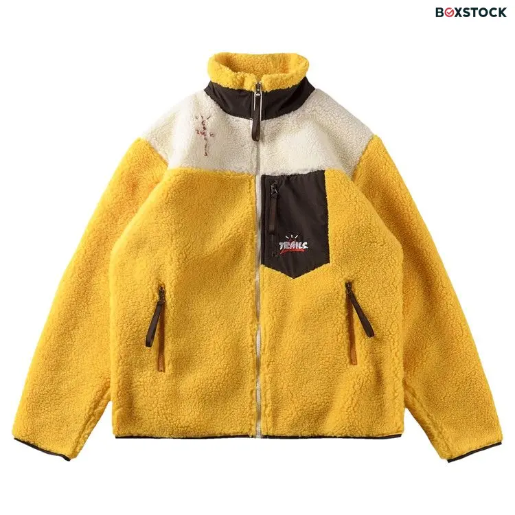 Cactus Jack by Travis Scott Cactus Trails Tri-Color Full-Zip Sherpa Jacket 'Multicolor' Multi-Color Spring/Summer 2020