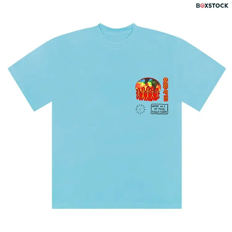 Cactus Jack by Travis Scott Class Of 2020 T-Shirt 'Sky' Blue Spring/Summer 2020