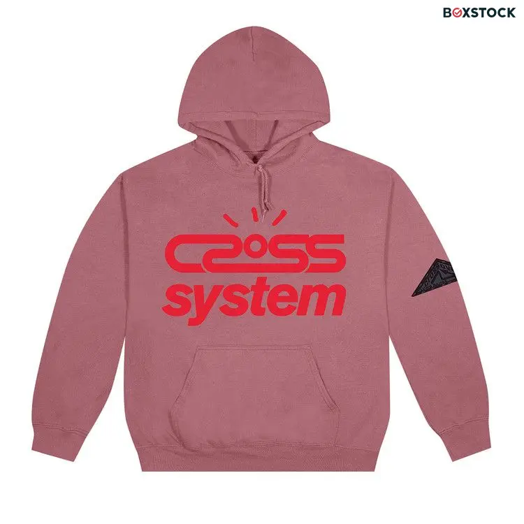 Cactus Jack by Travis Scott Cross System Hoodie 'Washed Pink' Spring/Summer 2021