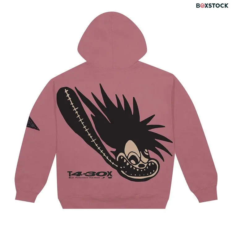 Cactus Jack by Travis Scott Cross System Hoodie 'Washed Pink' Spring/Summer 2021