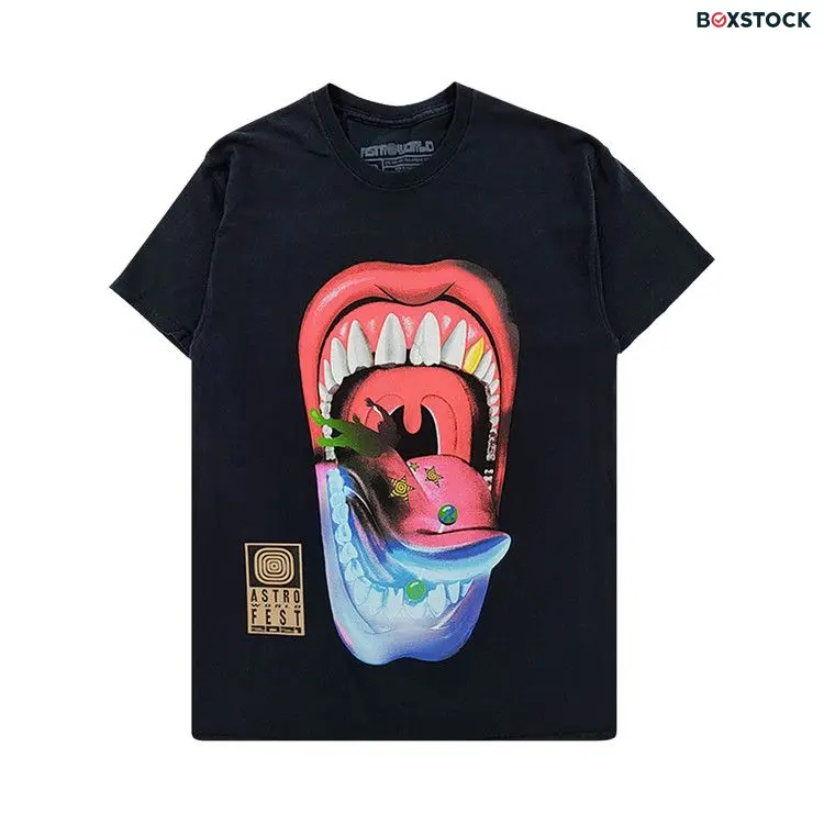 Cactus Jack by Travis Scott Dart Tee 'Black' Fall/Winter 2021