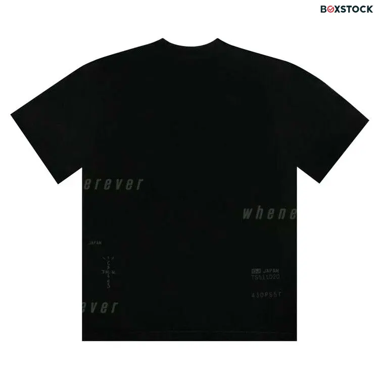 Cactus Jack by Travis Scott Digital Eye T-Shirt II 'Black' Fall/Winter 2020