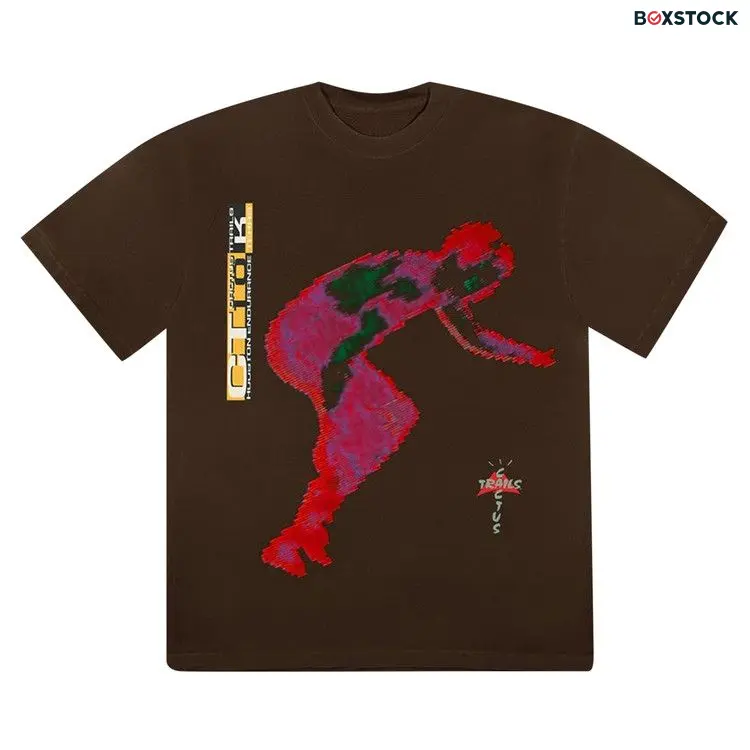 Cactus Jack by Travis Scott Digital T-Shirt 'Brown' Spring/Summer 2020