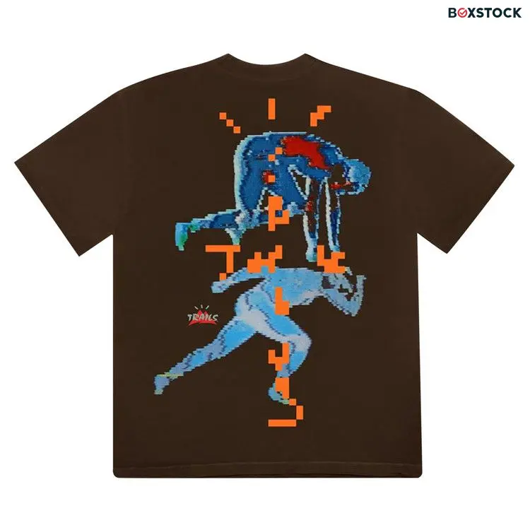 Cactus Jack by Travis Scott Digital T-Shirt 'Brown' Spring/Summer 2020