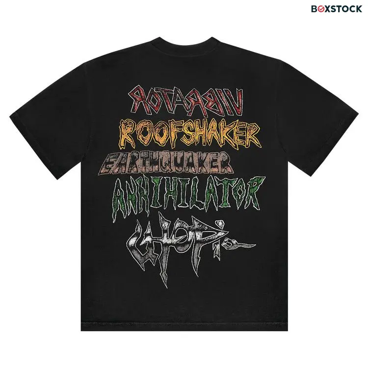 Cactus Jack by Travis Scott DJ Tee 'Black' Fall/Winter 2023