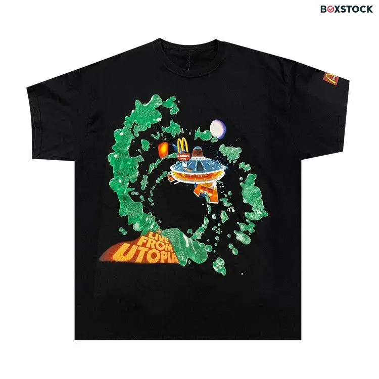 Cactus Jack by Travis Scott Fly-Thru T-Shirt 'Black' Fall/Winter 2020