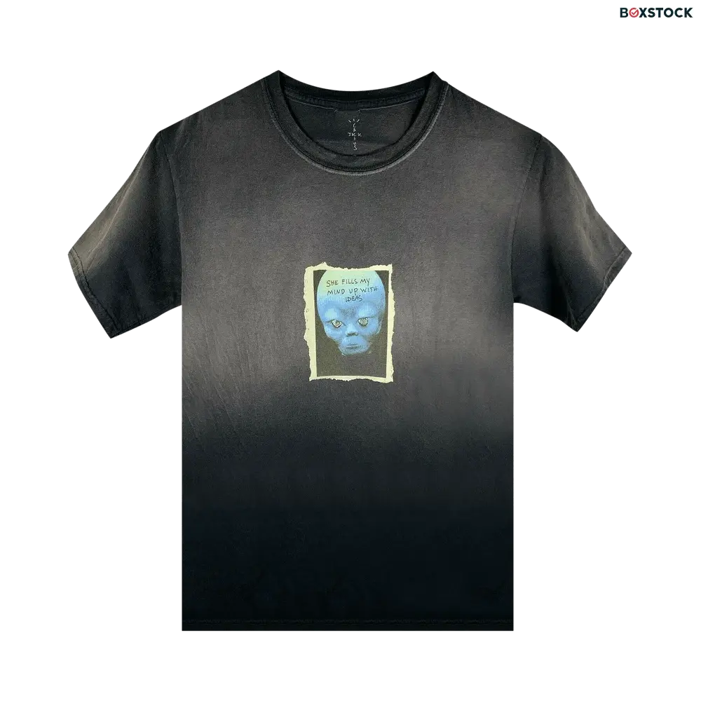 Cactus Jack by Travis Scott Highest In The Room Alien T-Shirt 'Mind Grey' Fall/Winter 2019