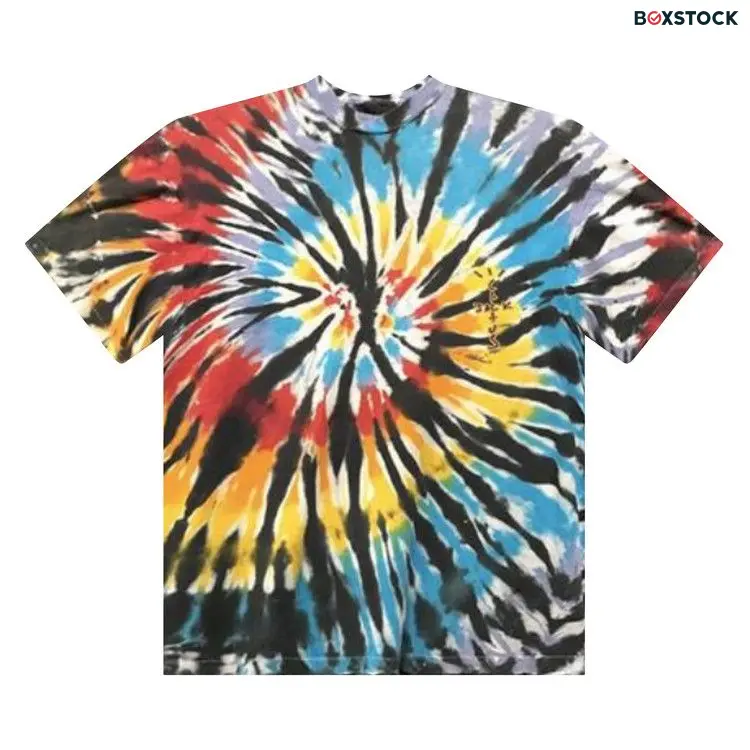 Cactus Jack by Travis Scott Highest In The Room T-Shirt 'Tie-Dye' Multi-Color Fall/Winter 2019