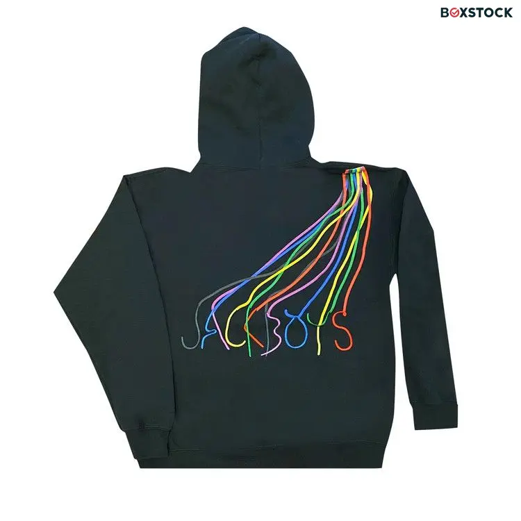 Cactus Jack by Travis Scott JACKBOYS Cord Cutters Hoodie 'Black' Fall/Winter 2019