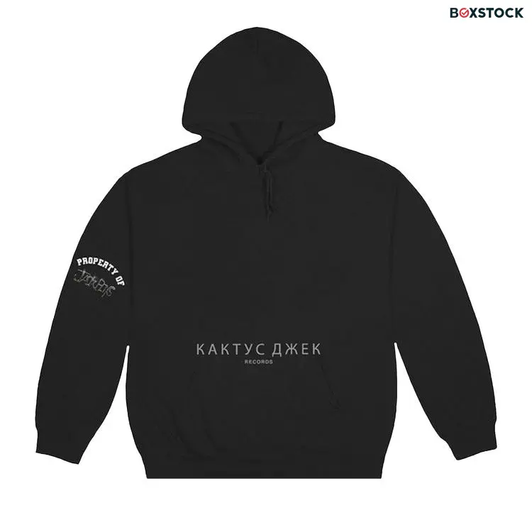 Cactus Jack by Travis Scott JACKBOYS Jack Multi Logo Hoodie 'Black' Fall/Winter 2019