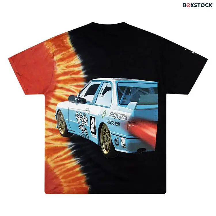 Cactus Jack by Travis Scott JACKBOYS Racing T-Shirt 'Tie-Dye' Multi-Color Fall/Winter 2019