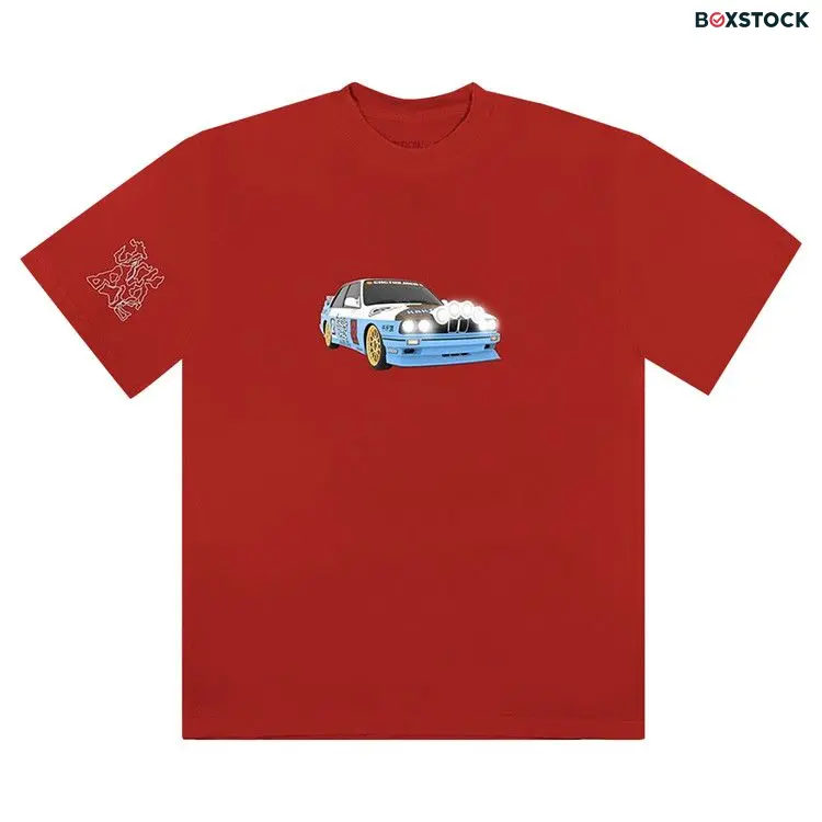 Cactus Jack by Travis Scott JACKBOYS Vehicle T-Shirt II 'Red' Fall/Winter 2019