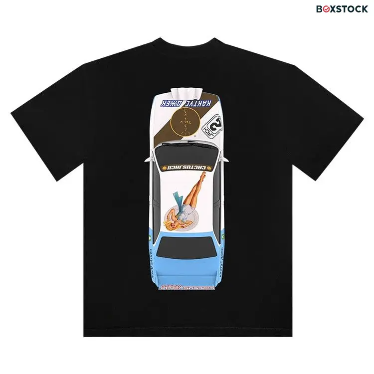 Cactus Jack by Travis Scott JACKBOYS Vehicle T-Shirt I 'Black' Fall/Winter 2019