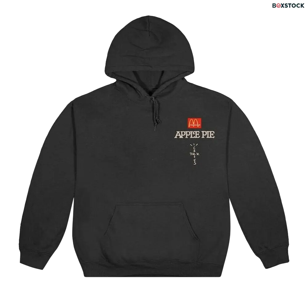 cactus jack by travis scott Cactus Jack by Travis Scott x McDonald's Apple Pie Hoodie 'Black' Fall/Winter 2020