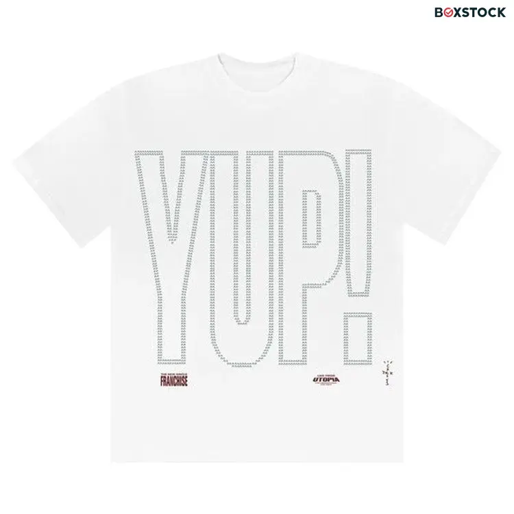 Cactus Jack by Travis Scott YUP! T-Shirt 'White' Fall/Winter 2020