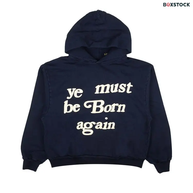 Cactus Plant Flea Market Born Again Hooded Sweatshirt 'Navy' Blue Spring/Summer 2019