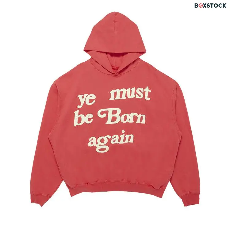 Cactus Plant Flea Market Born Again Hooded Sweatshirt 'Red' Spring/Summer 2019 CPFMBA20RDSM