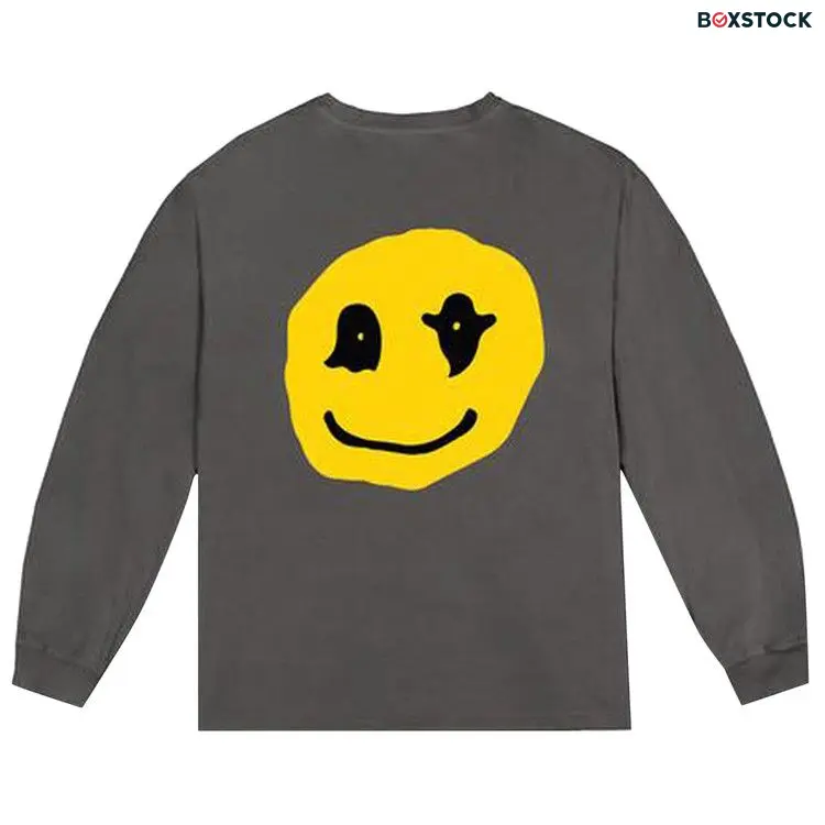Cactus Plant Flea Market Kids See Ghosts I Saw Ghosts Long-Sleeve Tee 'Core' Grey Fall/Winter 2018