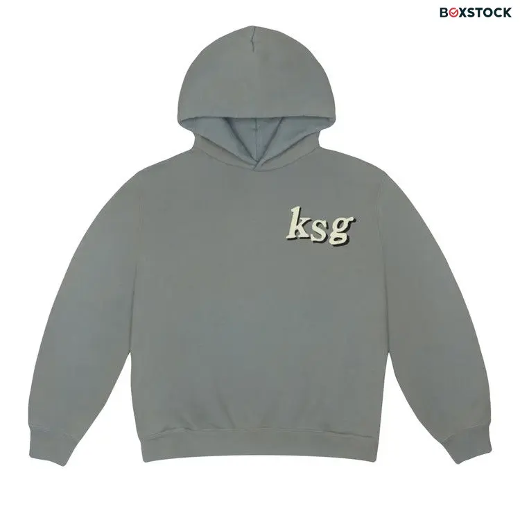 Cactus Plant Flea Market Kids See Ghosts Hooded Sweatshirt 'Glacier' Green Spring/Summer 2019