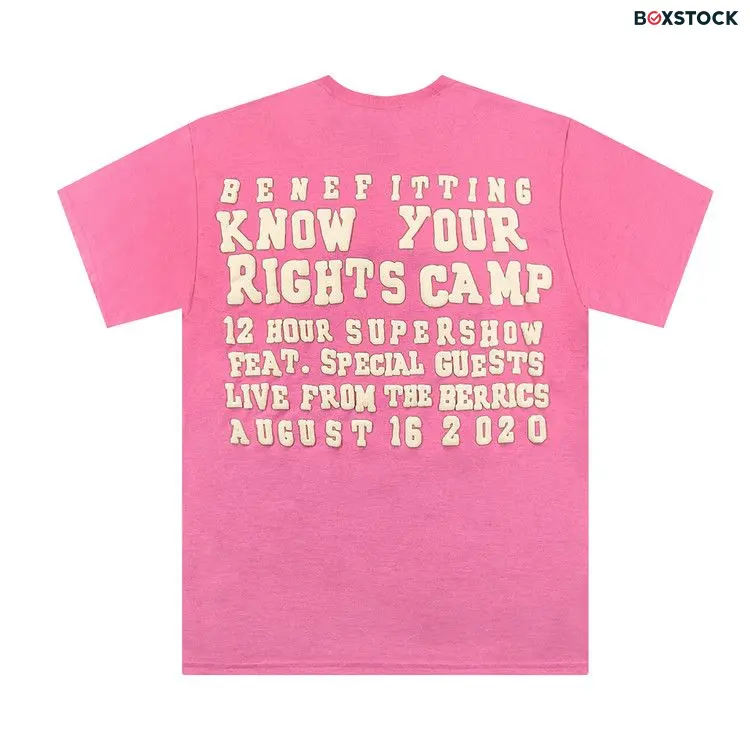 Cactus Plant Flea Market x Kerwin Frost Telethon Tee 'Pink' Spring/Summer 2020