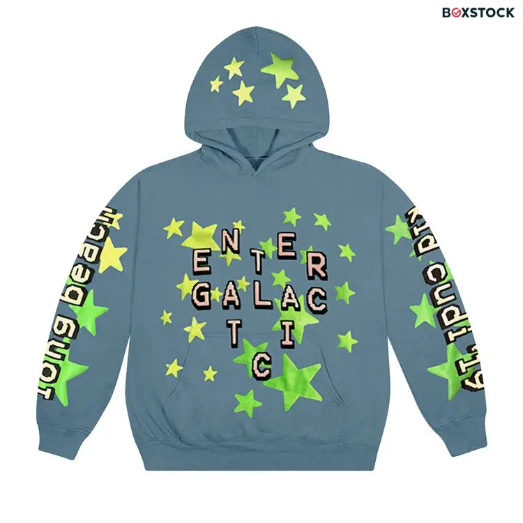 Cactus Plant Flea Market x Kid Cudi Enter Galactic Hoodie 'Blue' Fall/Winter 2019