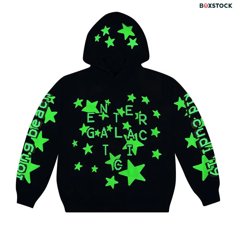 Cactus Plant Flea Market x Kid Cudi Enter Galactic Hoodie 'Blue' Fall/Winter 2019