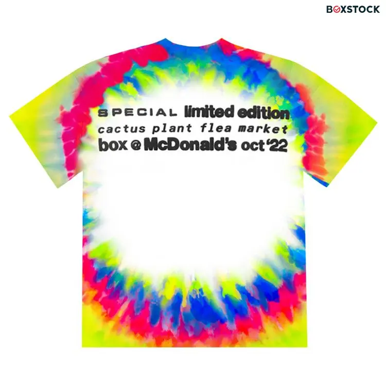 Cactus Plant Flea Market x McDonald's Cactus Buddy! And Friends Tee 'Custom Tie-Dye' Multi-Color Fall/Winter 2022