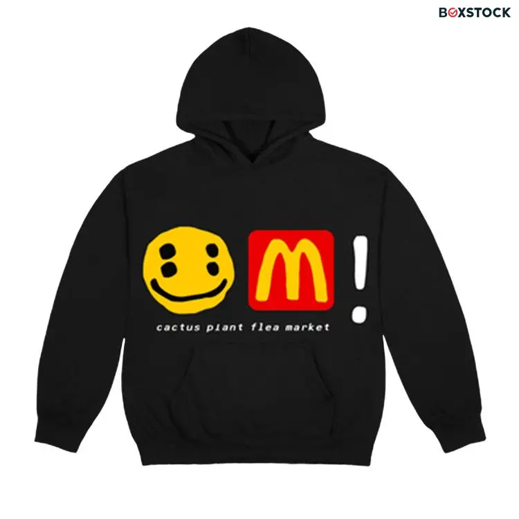 Cactus Plant Flea Market x McDonald's Icons! Hoodie 'Black' Fall/Winter 2022