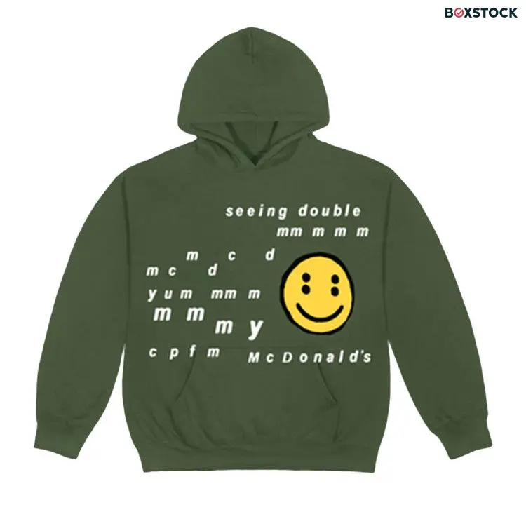 Cactus Plant Flea Market x McDonald's Seeing Double Hoodie 'Army' Green Fall/Winter 2022