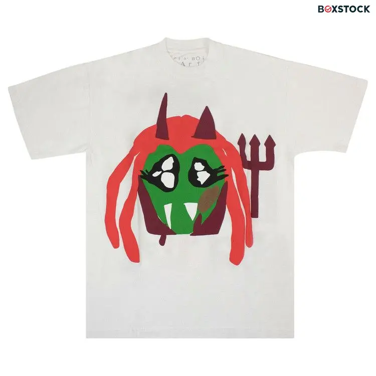 Cactus Plant Flea Market x Playboi Carti King Vamp T-Shirt 'White'