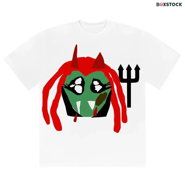 Cactus Plant Flea Market x Playboi Carti Whole Lotta Red King Vamp Tee 'White'