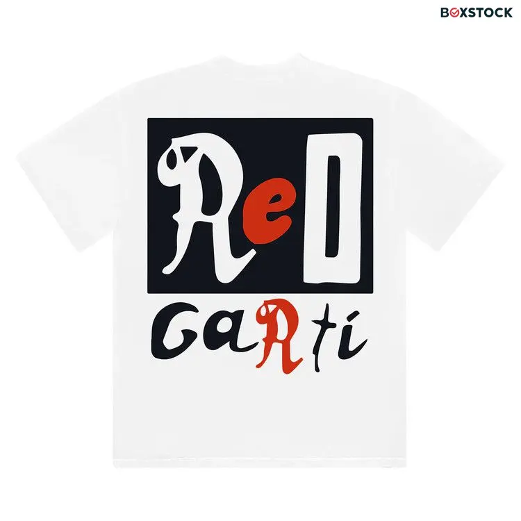 Cactus Plant Flea Market x Playboi Carti Whole Lotta Red King Vamp Tee 'White'