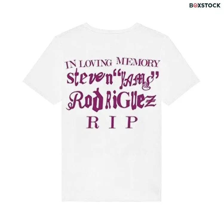 Cactus Plant Flea Market Yams Day In Loving Memory Tee 'White' Fall/Winter 2019