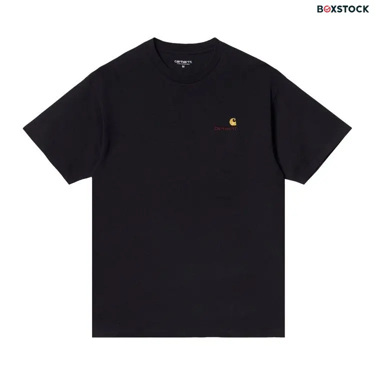 Carhartt WIP American Script Short-Sleeve T-Shirt 'Black' Fall/Winter 2021