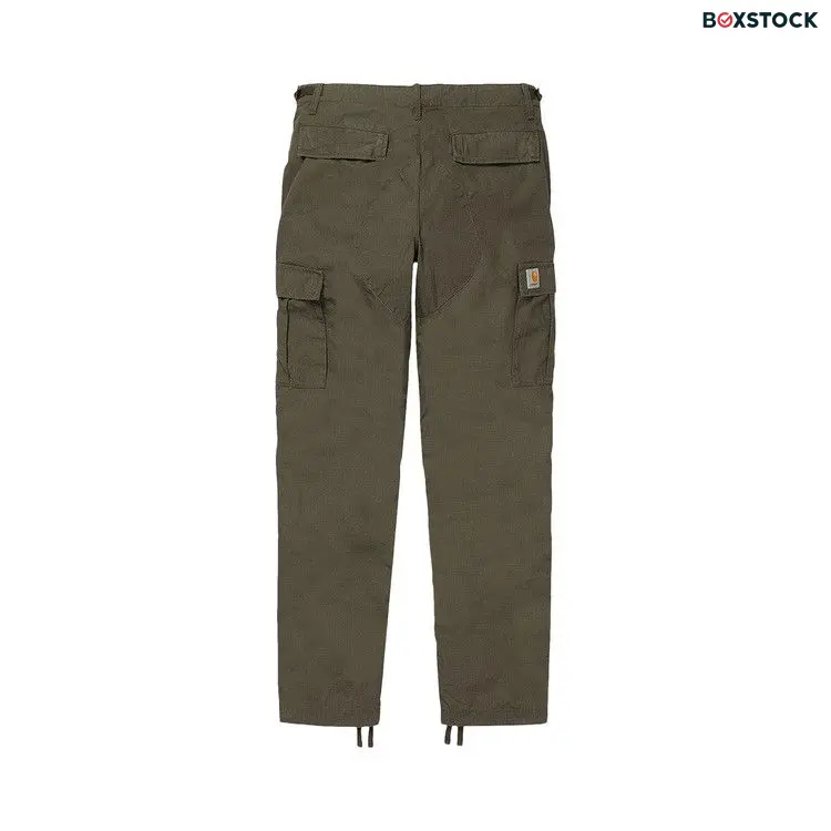 Carhartt WIP Aviation Pant 'Cypress Rinsed' Green Spring/Summer 2024