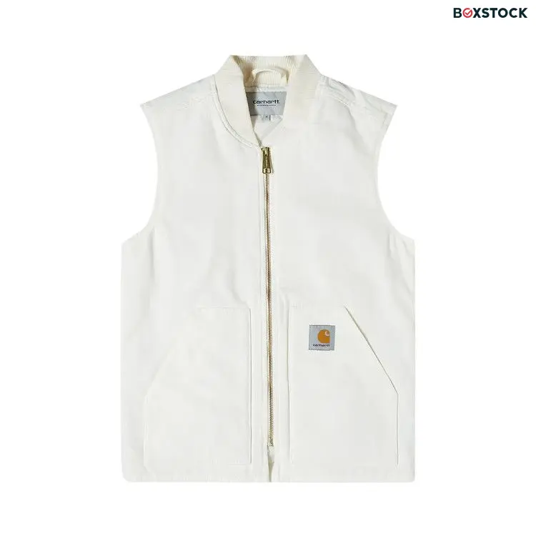 Carhartt WIP Classic Vest 'Wax Rinsed' Cream Spring/Summer 2021