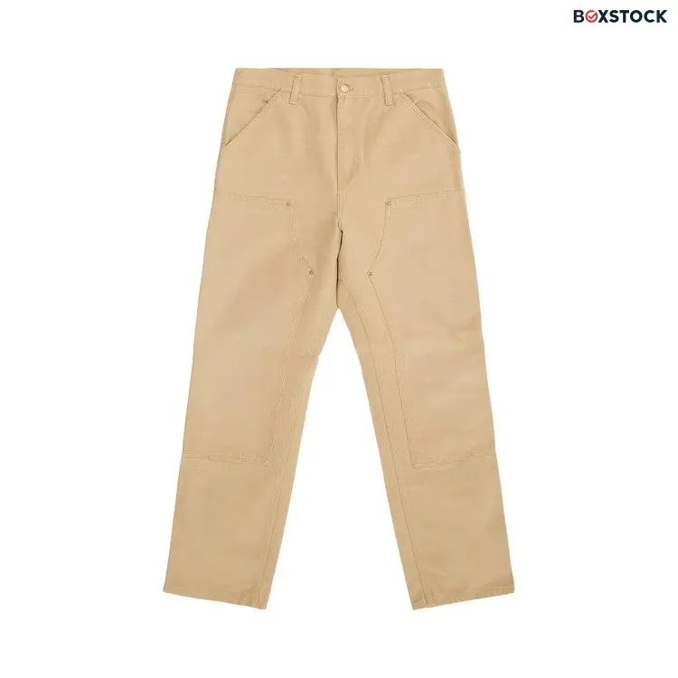 Carhartt WIP Double Knee Pant 'Bourbon' Tan Spring/Summer 2024