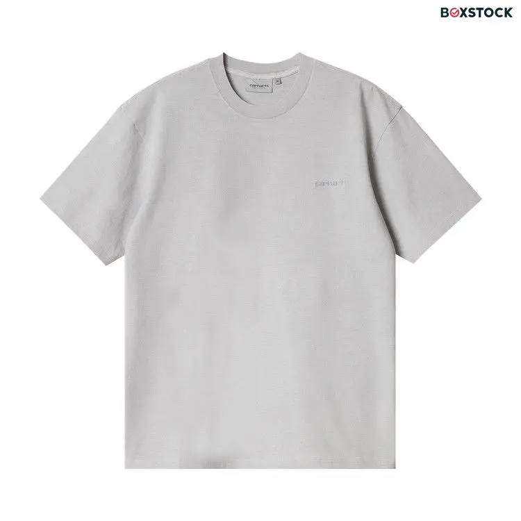 Carhartt WIP Duster Script T-Shirt 'Basalt (Garment Dyed)' Grey Fall/Winter 2024